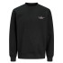 Sudadera Jack and Jones Jprblachad Branding k Hombre Black