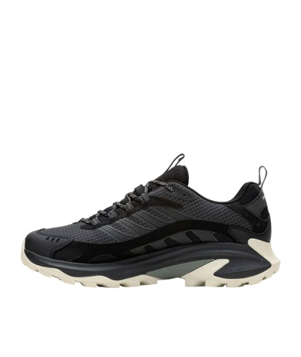 Chaussures Montagne Merrell Homme de Moab Speed 2 Noir/Lune 2