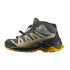 Sapatilhas Montanha Salomon de X Ultra Mid Gtx Castlerock/Preto/Spicy Infantil
