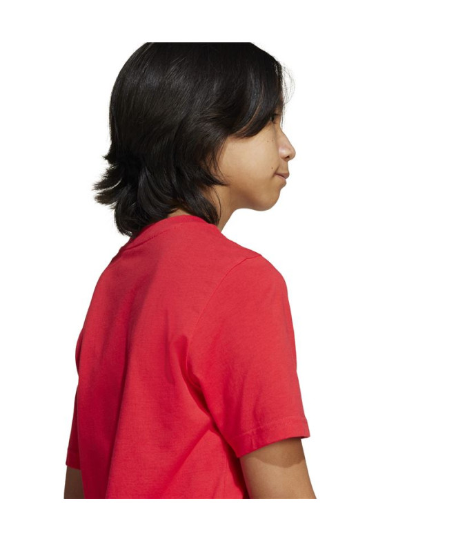 Camiseta adidas Infantil Rubpur com logótipo Camo