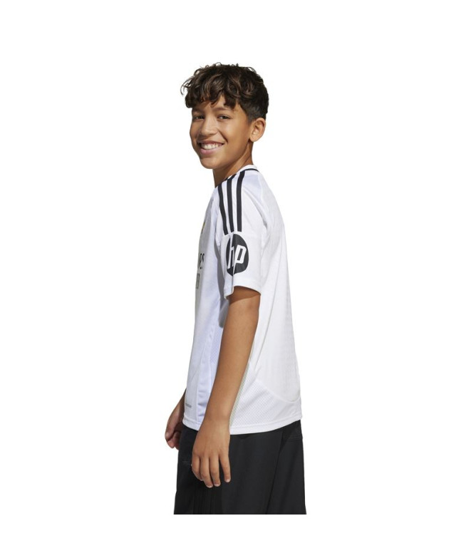 Camiseta de Futebol adidas Real H Jsy Menino...