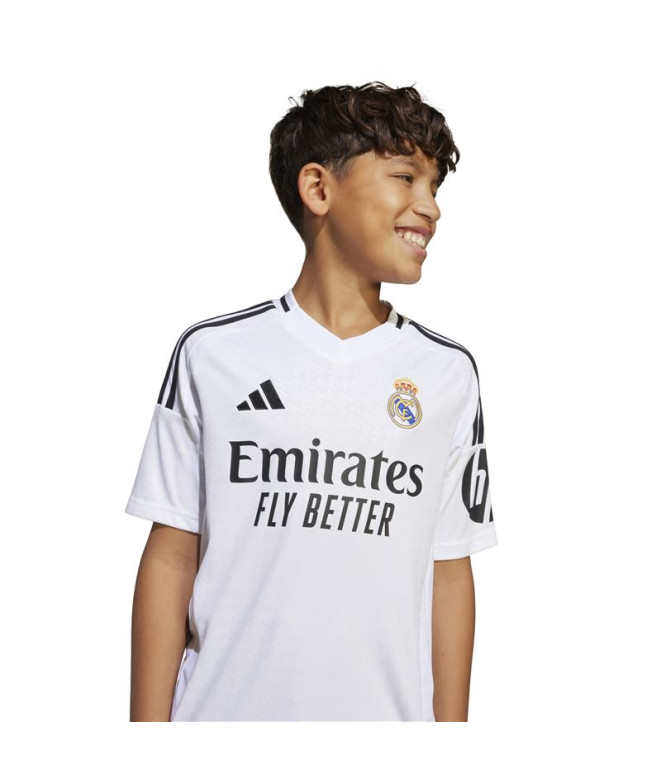 T-shirt de Football adidas Real H Jsy Enfant Blanc