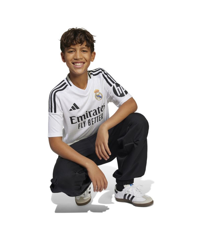 Camiseta de Fútbol adidas Real H Jsy Niño Blanco