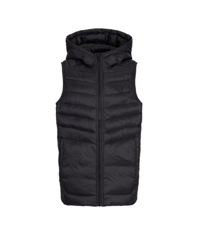 Chaqueta Jack and Jones Jjesprint Puffer Bodywarmer Infantil Black