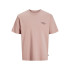 Camiseta Jack and Jones Jprblachad Brandingw Neck Hombre Adobe Rose