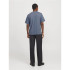 Camiseta Homem Jack and Jones Jprblachad Brandingw Neck Flint Stone
