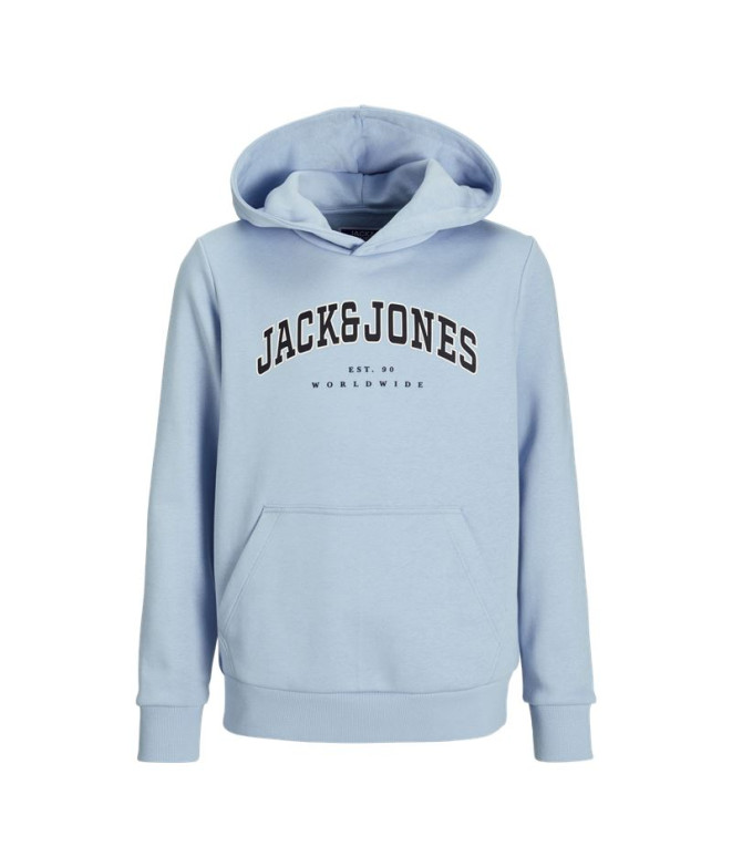 Moletom Menino Jack & Jones Jjecaleb Varsity Sweat Chambray Blue