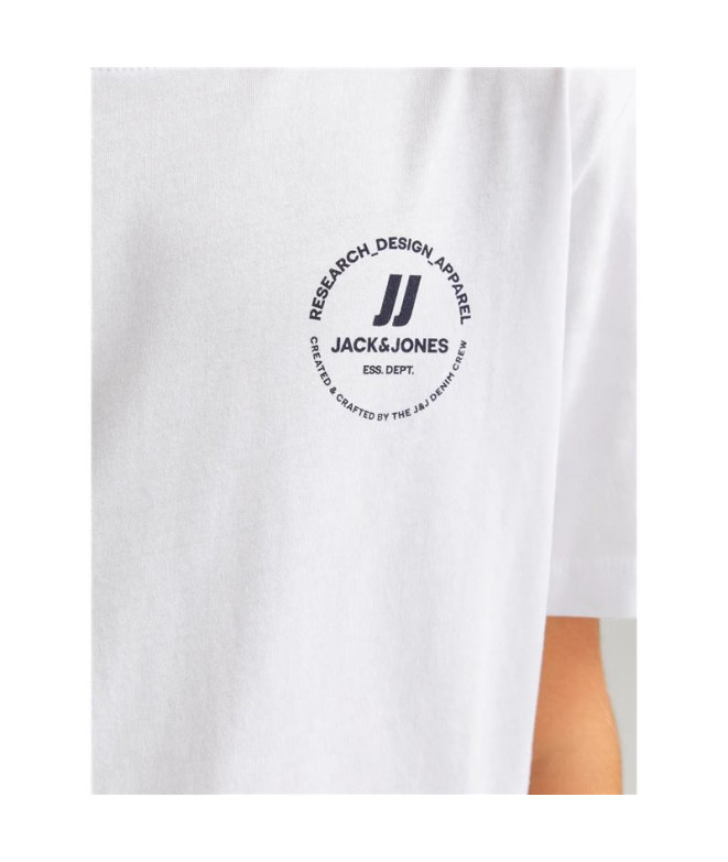 Camiseta Jack & Jones Jjeswift Niño White