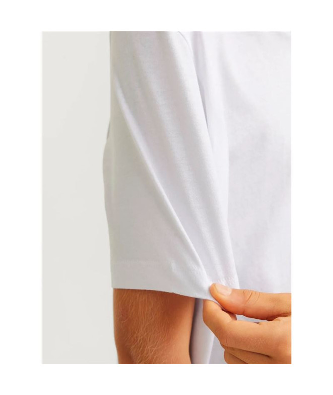 Camiseta Jack & Jones Jjeswift Niño White