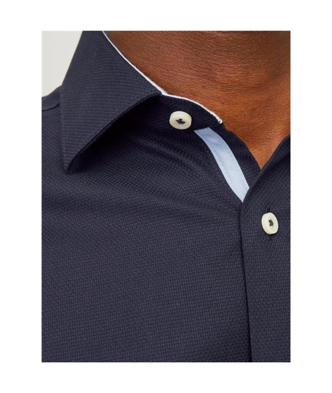 Camisa Jack and Jones Jprblaparker Detail L/S...