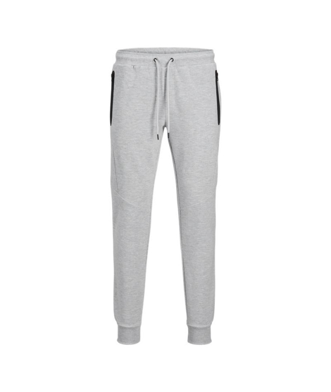 Calça Homem Jack and Jones Jpstwill Fusion Noos Light Grey Melange