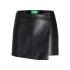 Falda de cuero sintetico Jack and Jones Jxsofia Skirt Sn Mujer Black