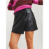 Falda de cuero sintetico Jack and Jones Jxsofia Skirt Sn Mujer Black