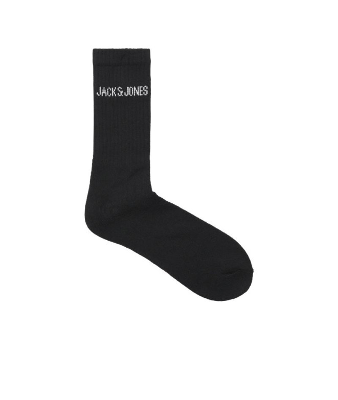 Chaussettes Homme Jack and Jones Jacregen Tennis Noir Pack