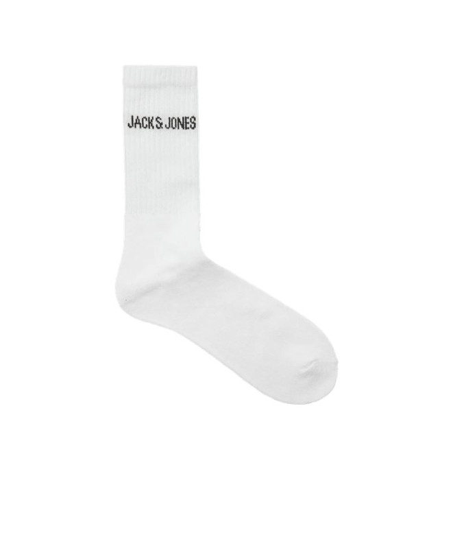 Calcetines Jack and Jones Jacregen Tennis Hombre White Pack