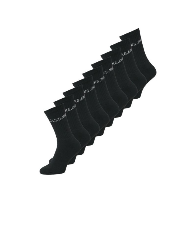 Calcetines Jack and Jones Jacregen Tennis Socks Hombre Black Pack