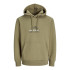 Sweat Homme Jack and Jones Jcolima Logo Argent Sage