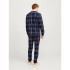 Camiseta Jack and Jones Jacprinted Lounge Hombre Navy Blazer