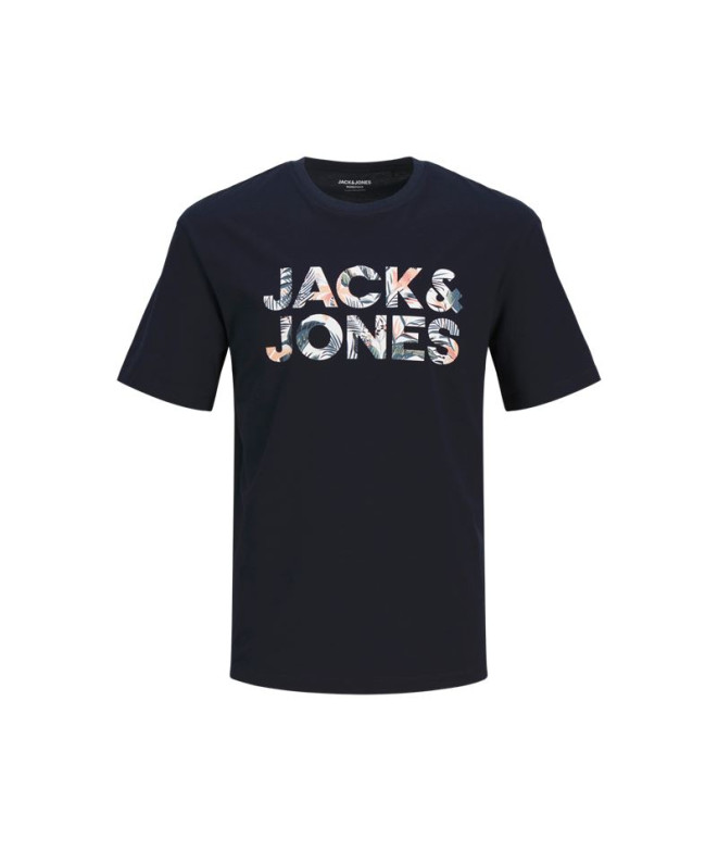 Camiseta Infantil Jack and Jones Jjebryan Corp Logo O-Neck Captain