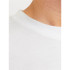 Camiseta Homem Jack and Jones Jcotarmac Camo Front w Neck Bright White
