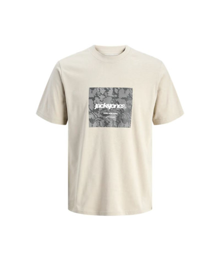 Camiseta Jack and Jones Jcotarmac Camo Front w Neck Homem... Camiseta Jack and Jones Jcotarmac Camo Front w Neck Homem...