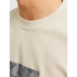 Camiseta Jack and Jones Jcotarmac Camo Front w Neck Homem Pure Cashmere