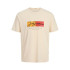 Camiseta Jack and Jones Jorfrederiksberg Hombre Antique White