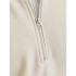Sudadera Jack and Jones Jjeurban Edge Half Zip Hombre Moonbeam