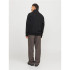 Sudadera Jack and Jones Jjeurban Edge Half Zip Hombre Black