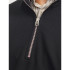 Sudadera Jack and Jones Jjeurban Edge Half Zip Hombre Black