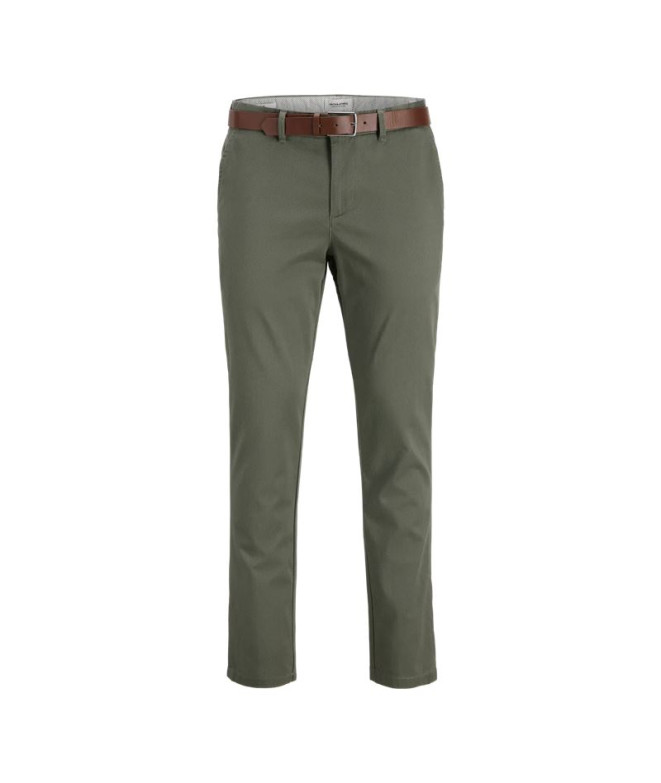 Pantalon Homme Jack and Jones Jpstmarco Jjlegacy W Belt Styd Mulled Basil