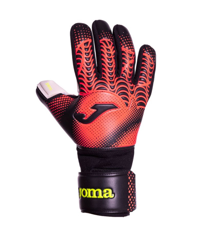 Gants Joma Short de gardien de but Jomas Premier Fluor Coral Black