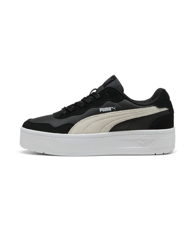 Sapatilhas Court Puma Lally Skye Sd, Preto, Mulher