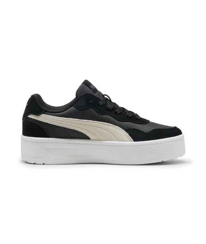 Sapatilhas Court Puma Lally Skye Sd, Preto, Mulher