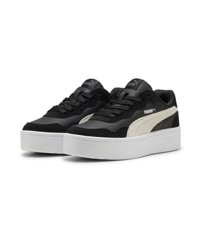Sapatilhas Court Puma Lally Skye Sd, Preto, Mulher