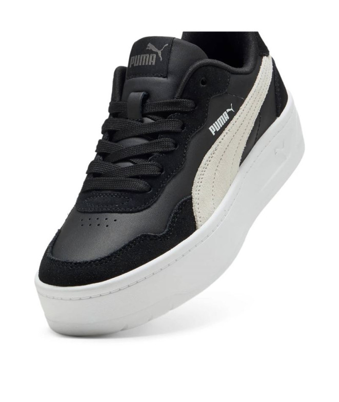 Sapatilhas Court Puma Lally Skye Sd, Preto, Mulher