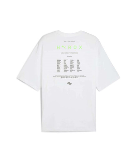 Camiseta Fitness de Puma M X Hyrox M Ove, Whi Homem 2