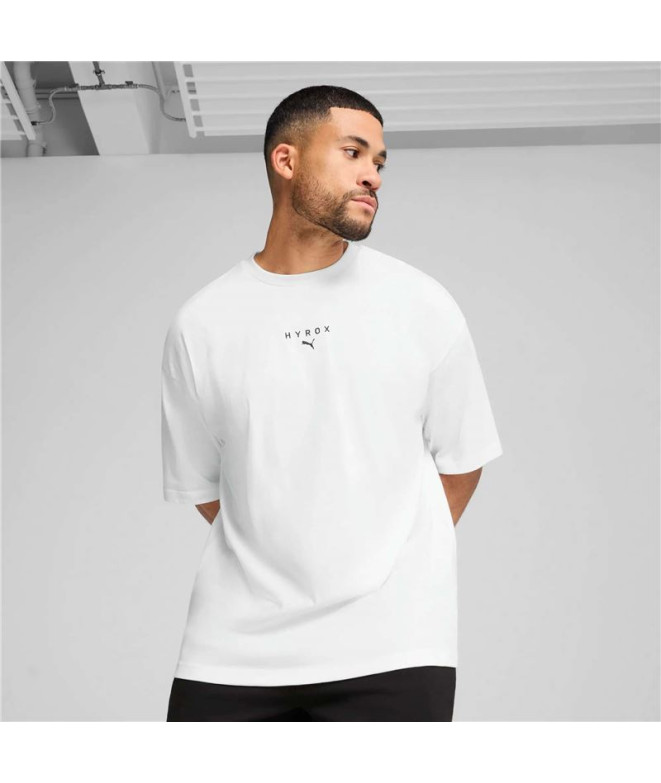T-shirt Fitness de Puma M X Hyrox M Ove, Whi Homme