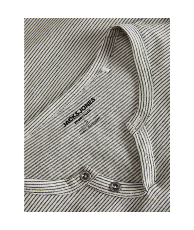 Camiseta Jack and Jones Jjesplit Neck Stripe...