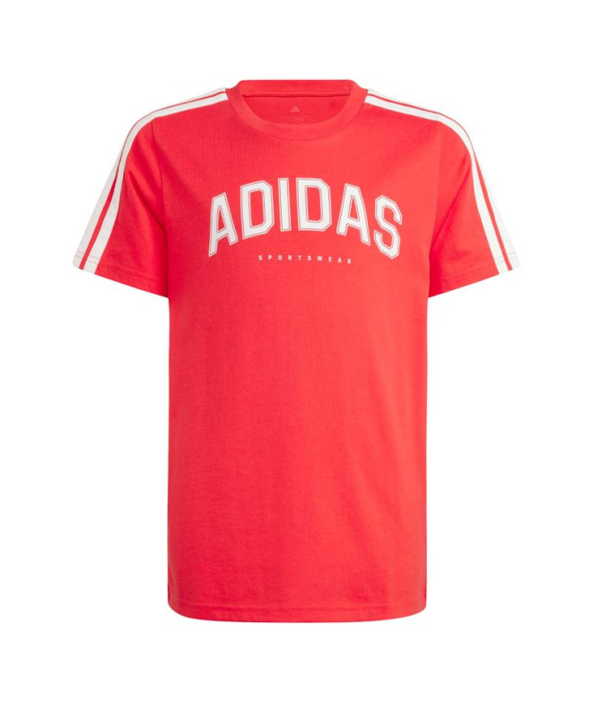 Camiseta adidas Colleg Infantil Rubpur