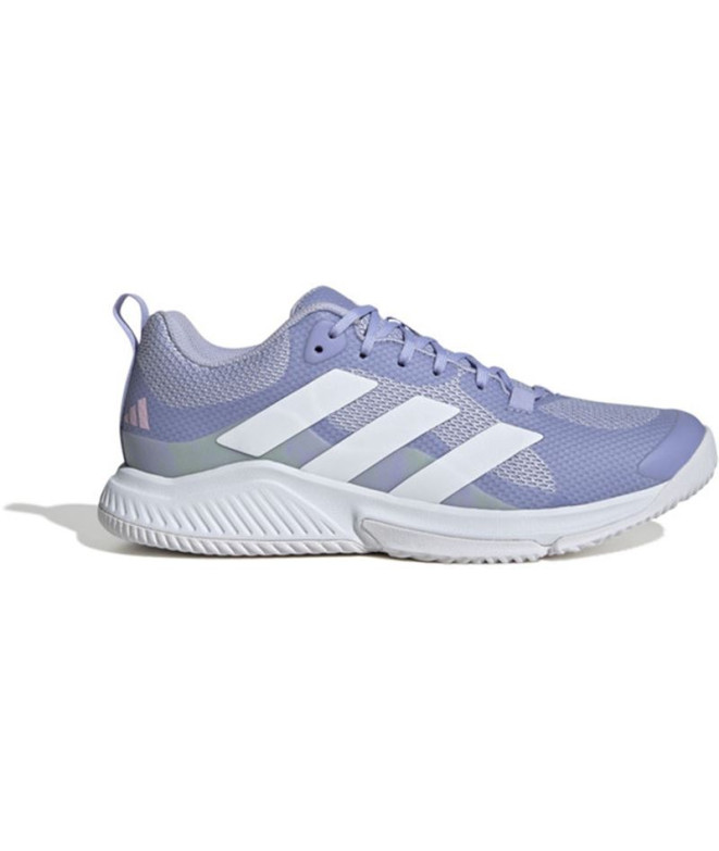 Chaussures Handball adidas Court Femme de l'équipe 2.0 Violet