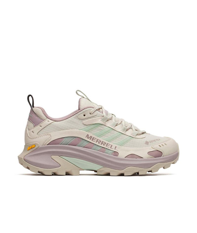 Sapatilhas Montanha Merrell Mulher de Moab Speed 2 Branco/Coral macio