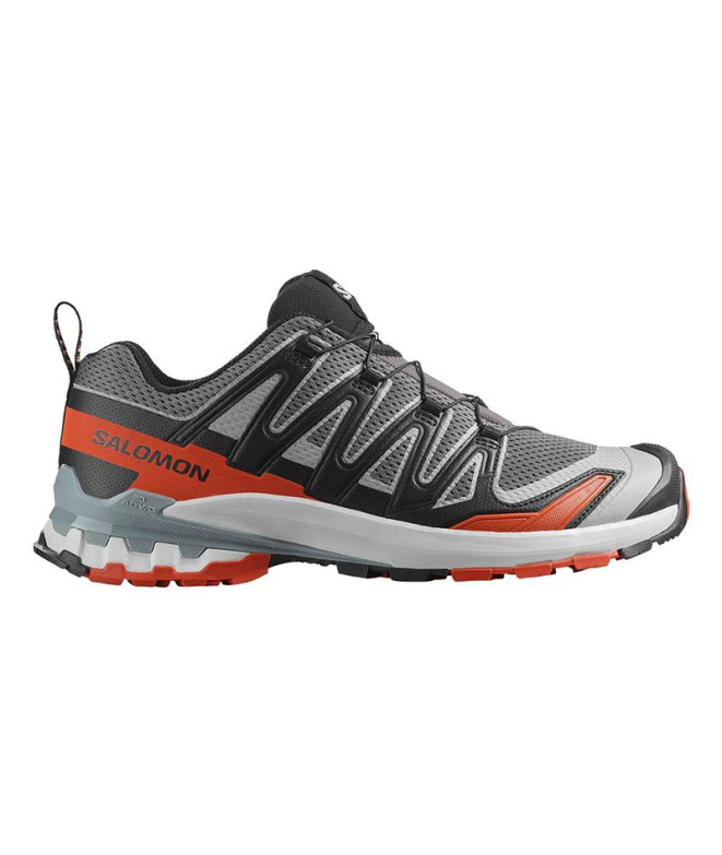 Zapatillas de Trail Salomon Xa Pro 3D V9 Castlerock/Black/Burnt Ochre Hombre