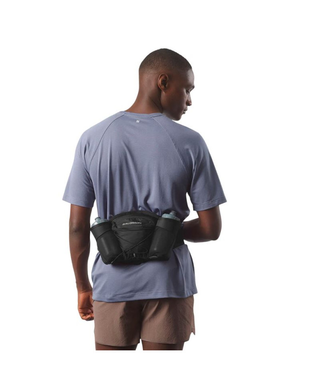 Ceinture de Montagne Salomon Cross 2 Bottles Noir
