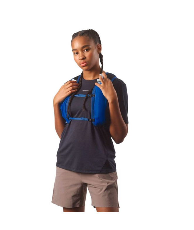 Mochila de Montanha Salomon Cross 4 Azul