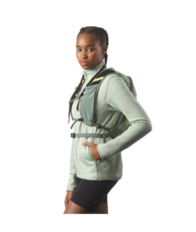 Mochila de Montanha Salomon Cross 8 Verde