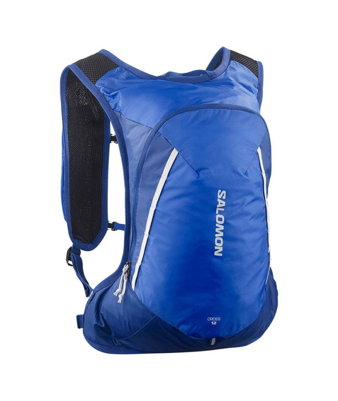 Mochila Trail Salomon de Cross 12 Nautical Blue/Limoge