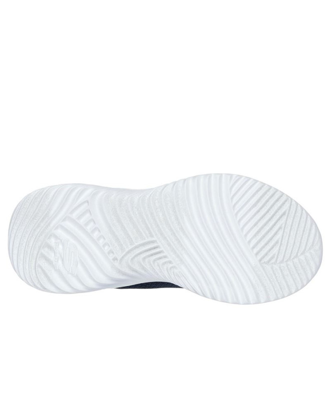 Chaussures Skechers Bounder Marine & Lime...