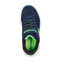 Chaussures Skechers Bounder Marine & Lime Synthet Enfant