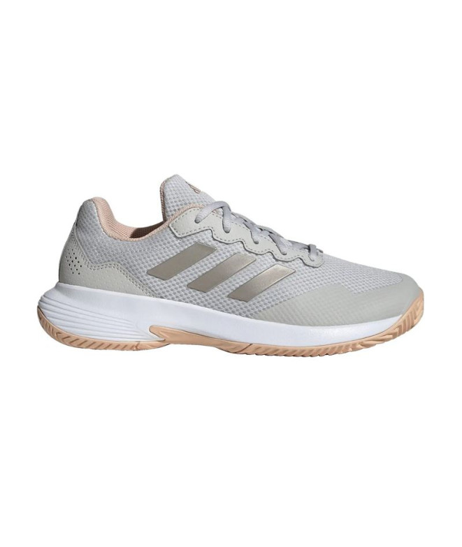 Zapatillas de tenis adidas Gamecourt 2 Mujer Gris